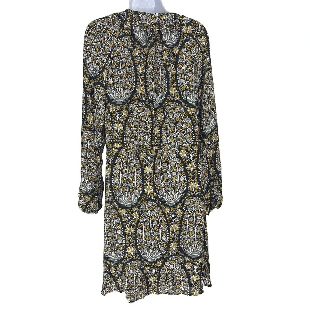 Spartina 449 Women Catalina Boho Floral Paisley Mini Tunic Dress Long Sleeve XXL - Picture 5 of 9